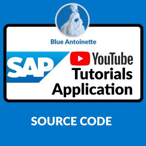 SAP YouTube Tutorials App - Source Code